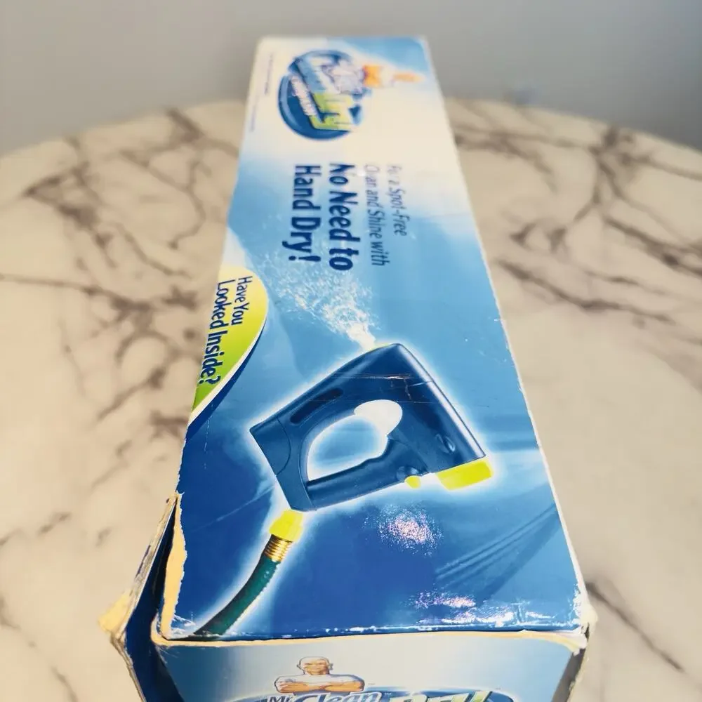 NEW NIB Mr. Clean‎ Auto Dry Car Wash Kit Liquid Cleaner Hose System